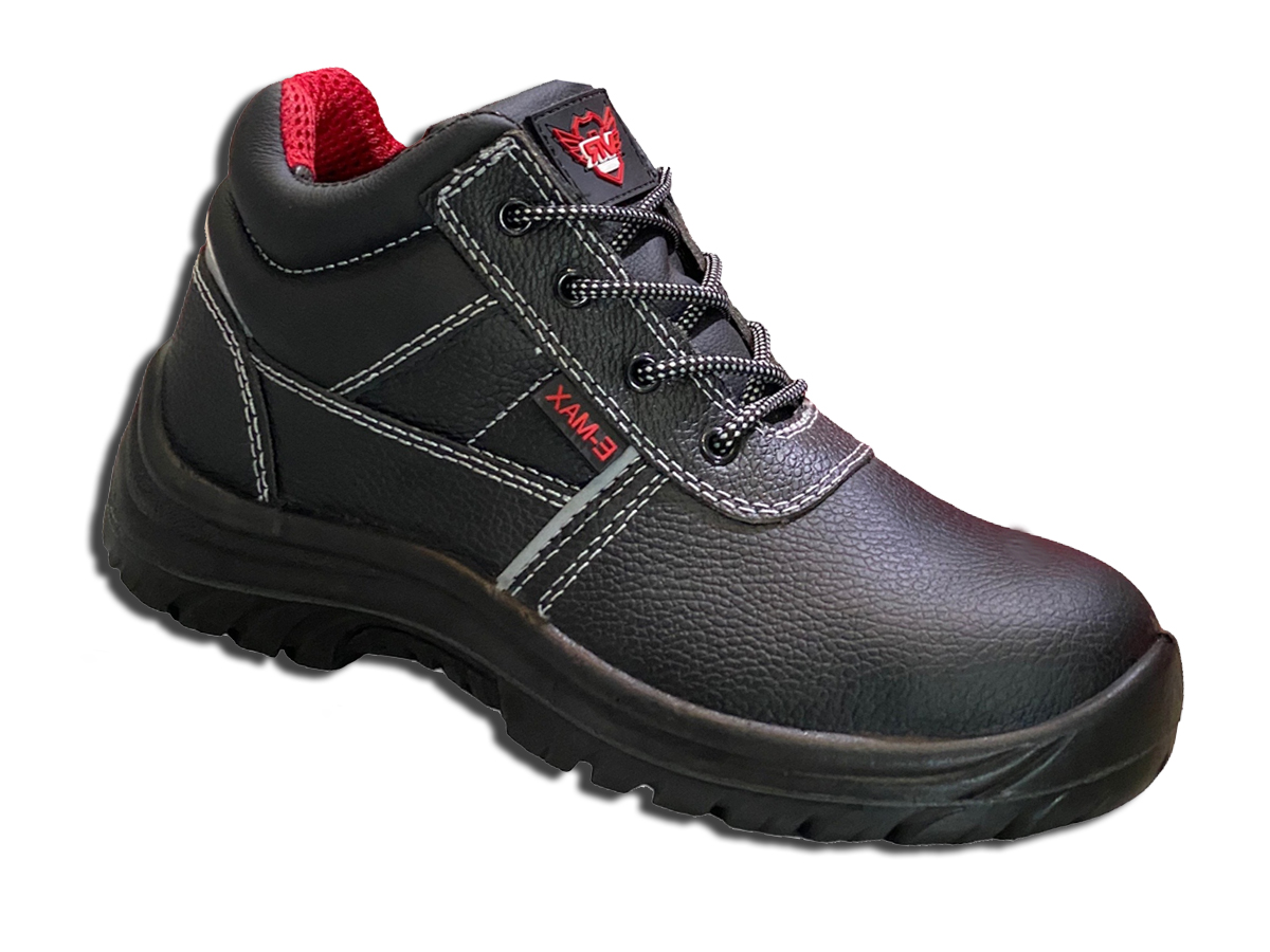 รองเท้านิรภัย รองเท้าหัวเหล็กแบบหุ้มข้อ รุ่น E-MAX ( new ) มาตรฐาน S3